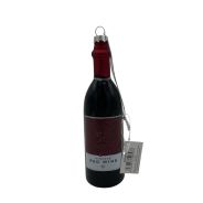 Werner Voss - Decorazione Natalizia per Albero di Natale Glass Pendant Bottle of Wine Bottiglia di Vino (1 pz.)