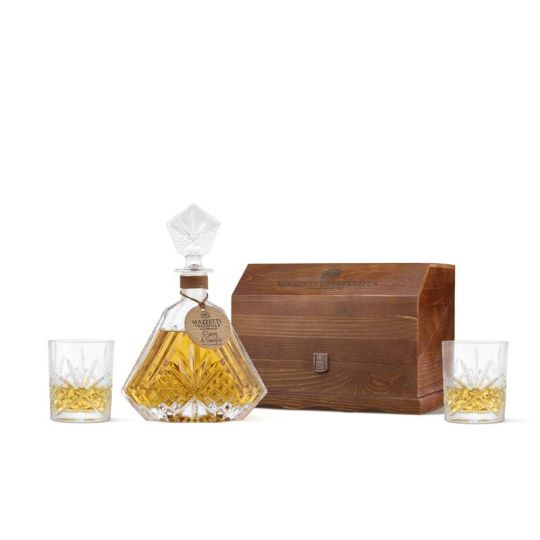 Mazzetti d'Altavilla - Grappa di Cortese Riserva 5 anni Confezione Cristallo Monferrato 0,70 lt. + Box Legno