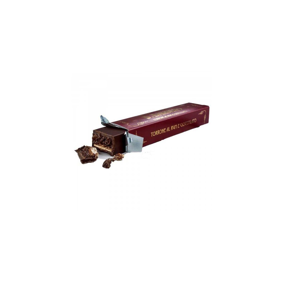 D. Barbero - Torrone al Rum e Cioccolato 270 gr.
