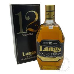 Lang Brothers - Scotch Whisky Langs 12 y 0,75 lt. + Box Gnudi Import - COD. 6416