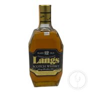 Lang Brothers - Scotch Whisky Langs 12 y 0,75 lt. + Box Gnudi Import - COD. 6416