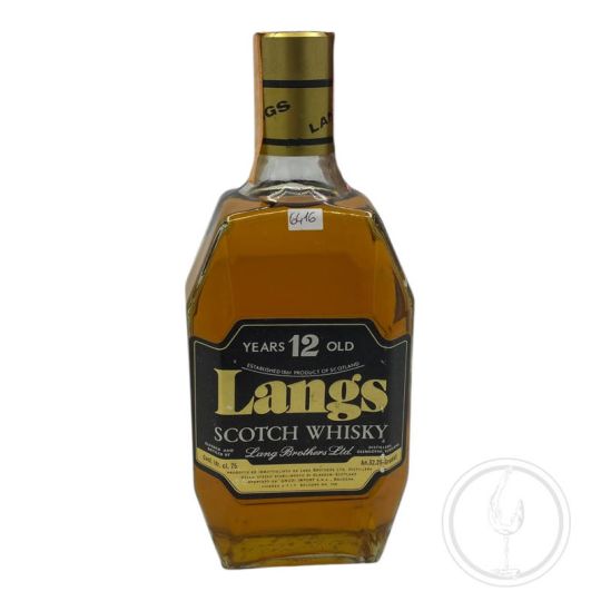 Lang Brothers - Scotch Whisky Langs 12 y 0,75 lt. + Box Gnudi Import - COD. 6416