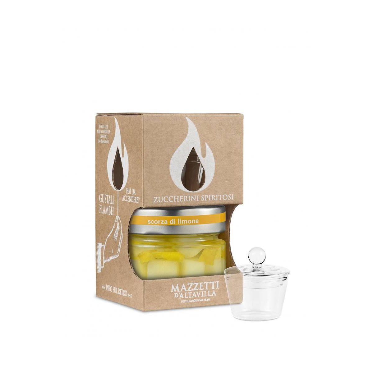 Mazzetti d'Altavilla - Zuccherini Spiritosi Scorza di Limone 150 gr.