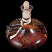 Mazzetti d'Altavilla - Grappa invecchiata in Decant'art dipinto a mano Gustav Klimt + 2 Calici Ballon 0,70 lt. + Box Legno