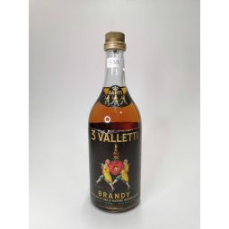 Vintage Bottle - Luigi Sarti & Figli Brandy 3 Valletti distillato di massimo invecchiamento 0,75 lt. - COD. 5386