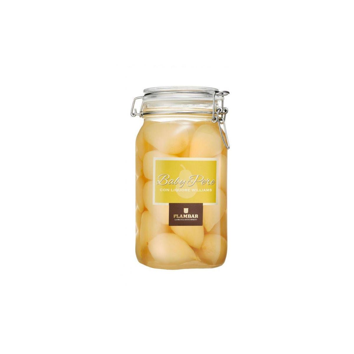 Mazzetti d'Altavilla - Frutta al Liquore Linea Mescita Baby Pere con Liquore Williams 1,5 kg.