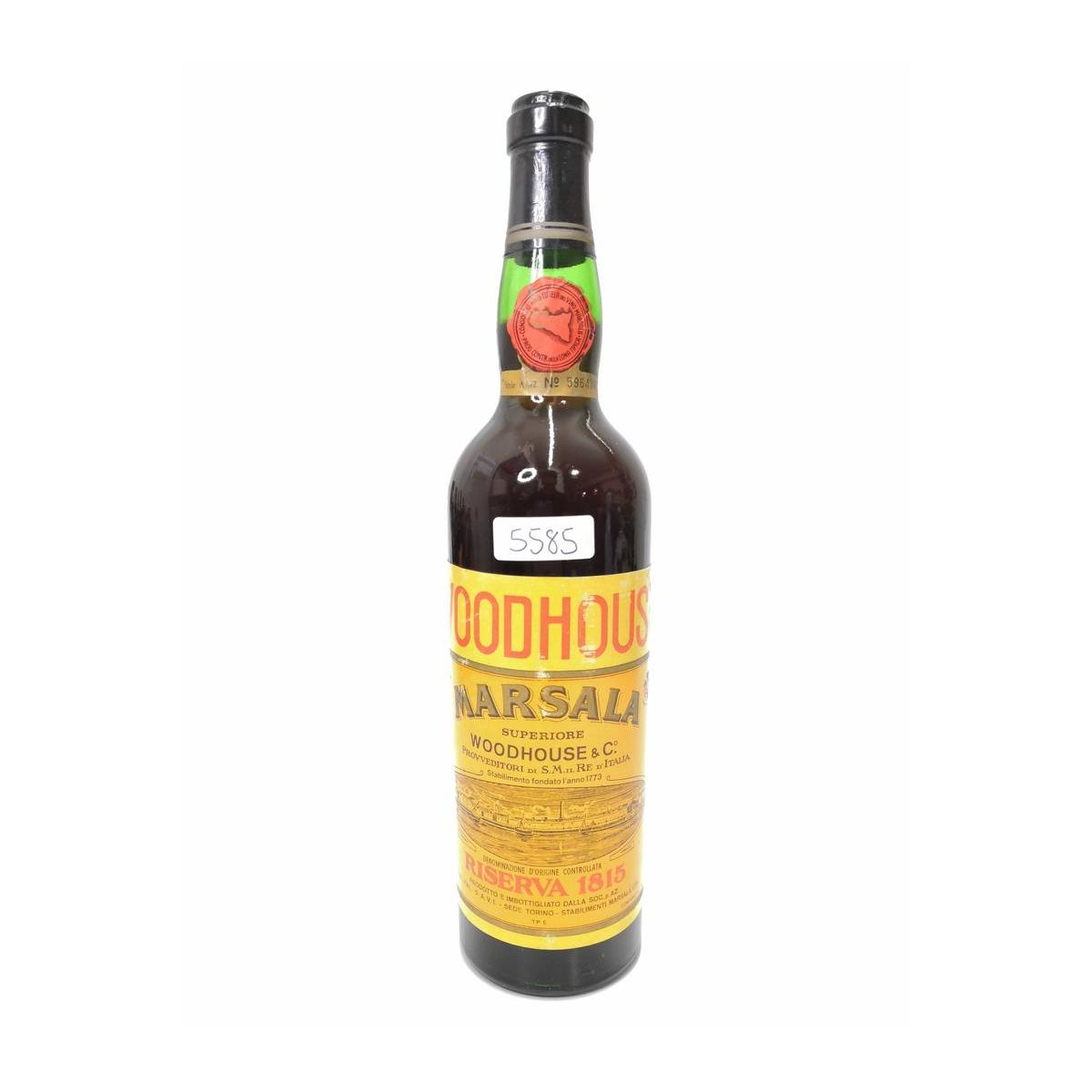 Vintage Bottle - Woodhouse Marsala Superiore Riserva 1815 0,68 lt. - COD. 5585