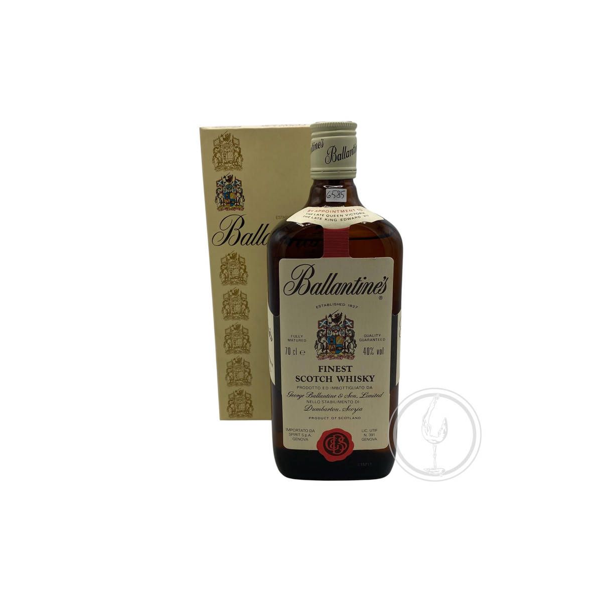 Ballantine's - Finest Scotch Whisky 0,70 lt. Spirit Spa Import + Box (old version) - COD. 6585