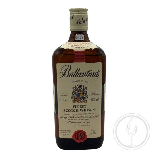 Ballantine's - Finest Scotch Whisky 0,70 lt. Spirit Spa Import + Box (old version) - COD. 6585