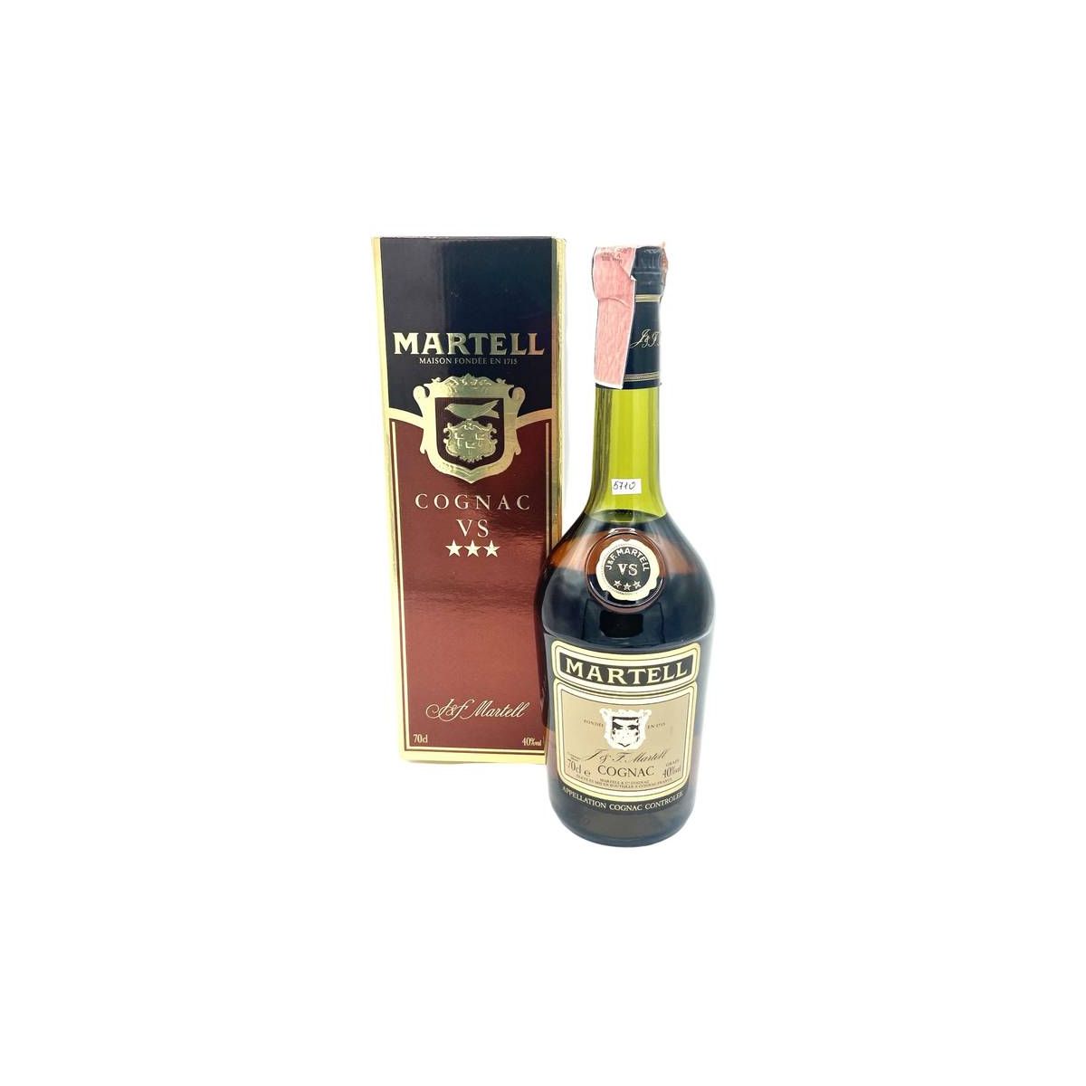 Vintage Bottle - Martell Cognac VS 3 Star 0,70 lt. + Box - COD. 5710