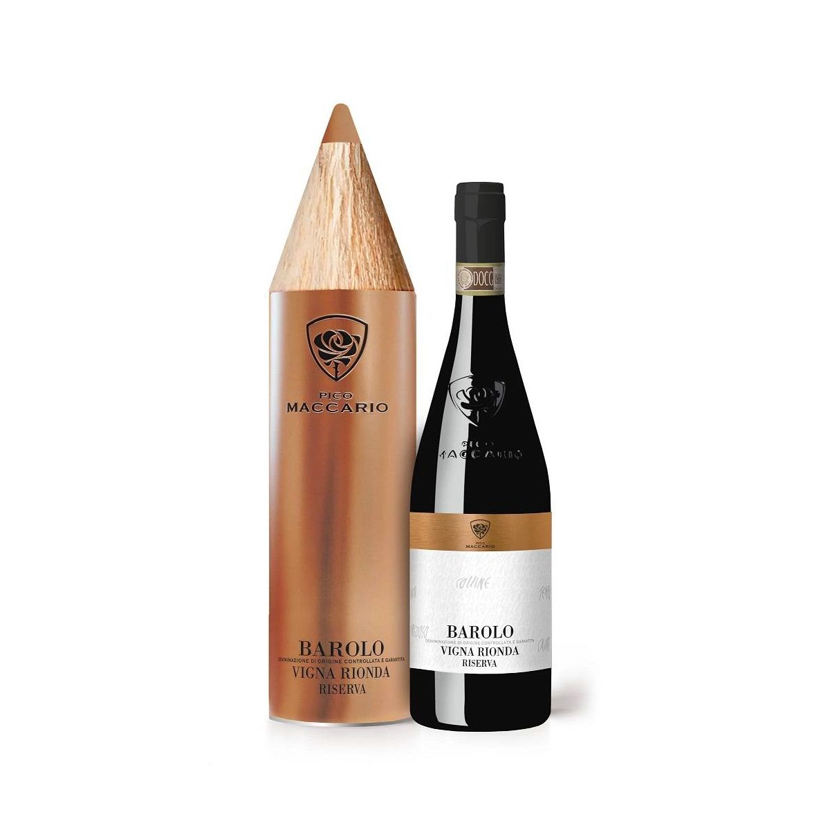 Pico Maccario - Barolo Riserva DOCG Vigna Rionda 2017 0,75 lt. + Box La Matita