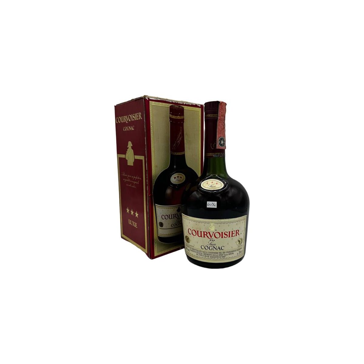 Vintage Bottle - Courvoisier Cognac Luxe 3 star 0,70 lt. + Box - COD. 6034