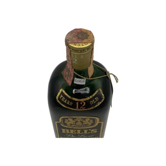 Vintage Bottle - Arthur Bell & Sons Blended Scotch Whisky Bell's De Luxe 12 y 0,75 lt. Italbell srl import - COD. 6042