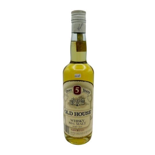 Old House - Whisky 100% Malt Rare Old Over 5 years old 0,70 lt. (old version) - COD. 6628