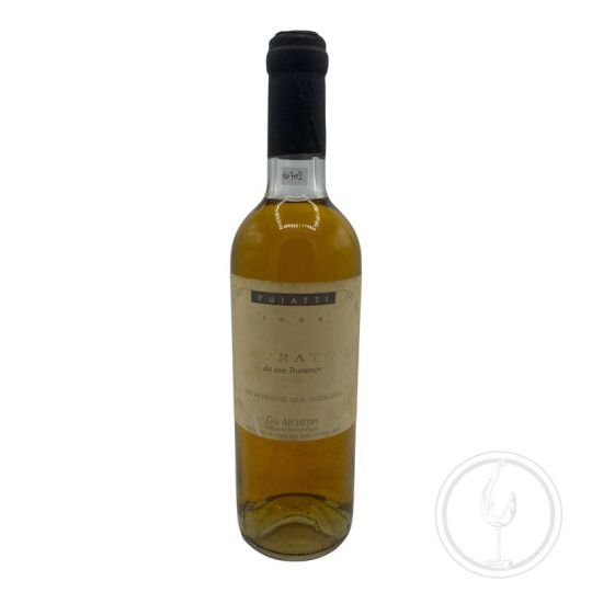 Vittorio Puiatti - Vino da Tavola del Friuli Venezia Giulia Aurato Passito da uve Traminer 1989 0,75 lt. - COD. 10702