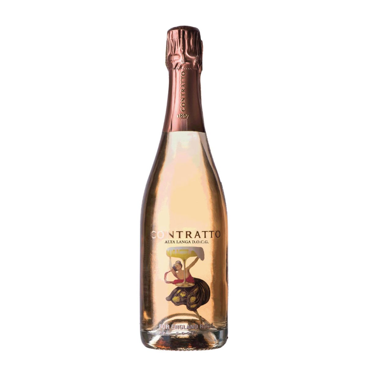 Contratto - Altalanga Rosè DOCG For England 2020 Pas Dosè 0,75 lt.
