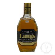 Lang Brothers - Scotch Whisky Langs 12 y 0,75 lt. + Box Gnudi Import - COD. 6417
