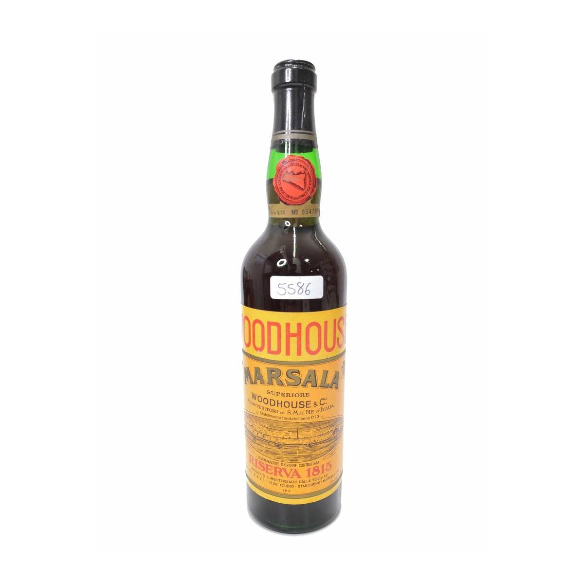 Vintage Bottle - Woodhouse Marsala Superiore Riserva 1815 0,68 lt. - COD. 5586