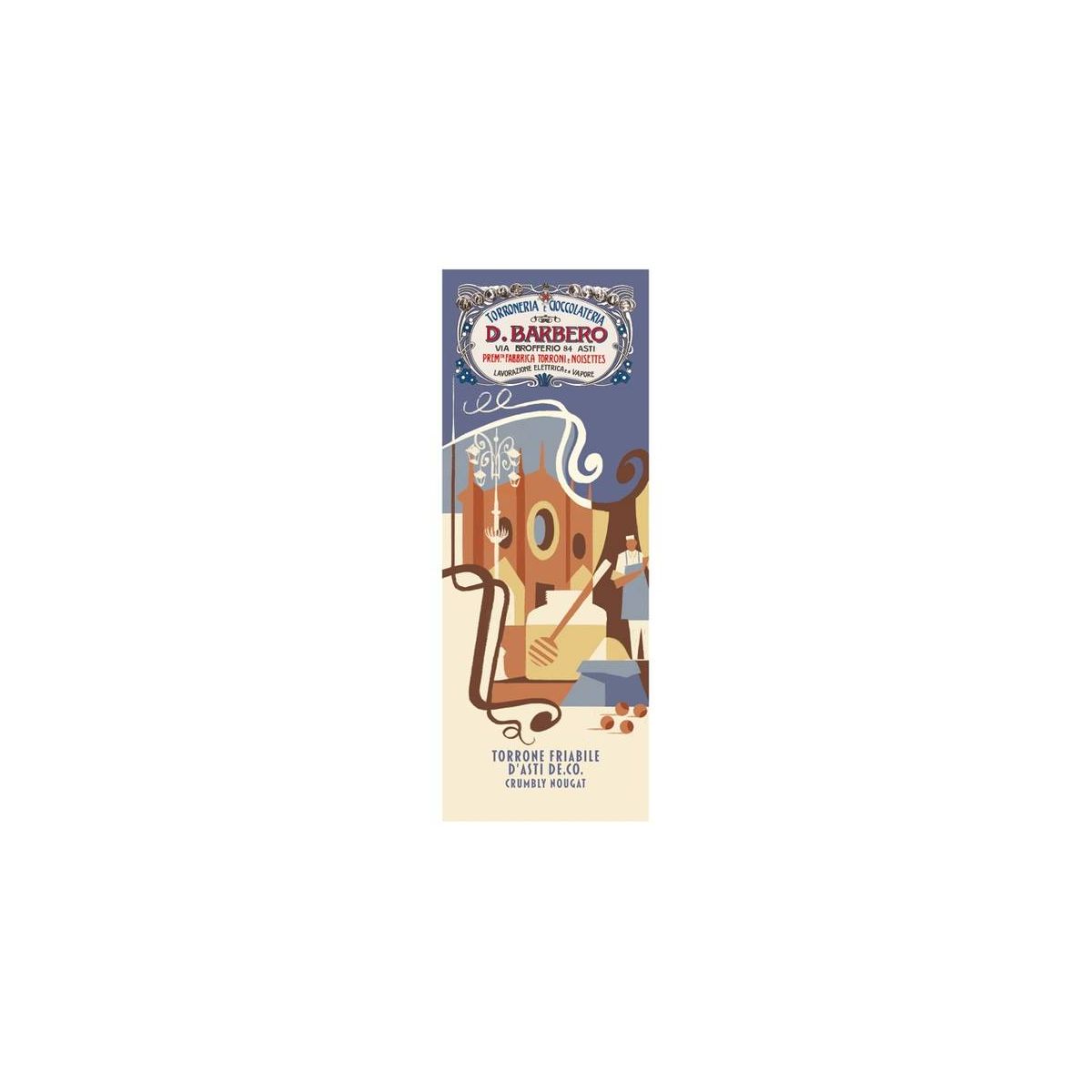 D. Barbero - Torrone Friabile d'Asti Nocciola Piemonte 150 gr.