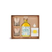 Mazzetti d'Altavilla - Limone Tasting Experience con 2 Bicchieri 2 Sotto Bicchieri e Candela Limone e Zenzero 0,70 lt.
