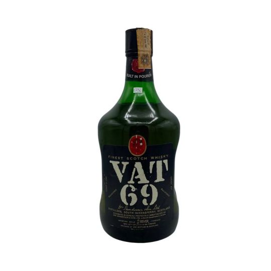 Vintage Bottle - Finest Scotch Whisky VAT 69 2 lt. Silver import - COD. 6234