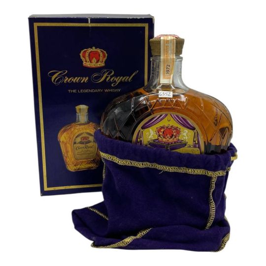 Joseph E. Seagram & Sons - Blended Canadian Whisky Crown Royal 1972 0,75 lt. - COD. 6352