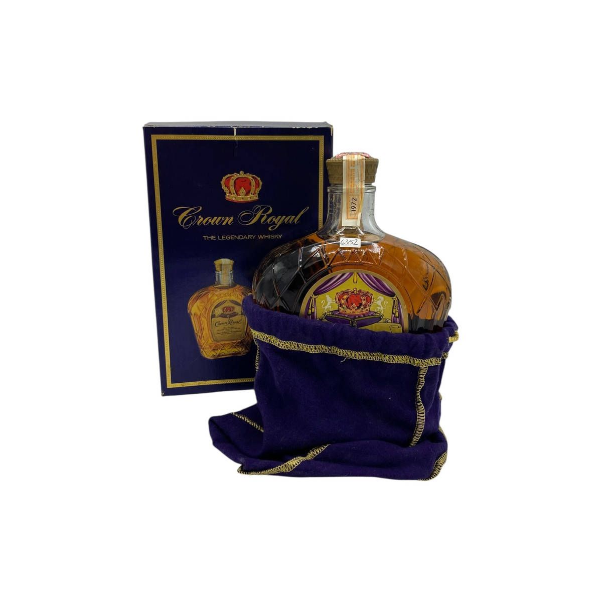 Joseph E. Seagram & Sons - Blended Canadian Whisky Crown Royal 1972 0,75 lt. - COD. 6352