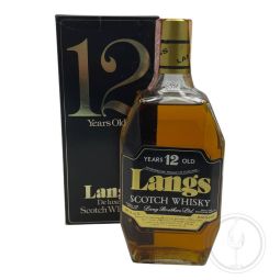 Lang Brothers - Scotch Whisky Langs 12 y 0,75 lt. + Box Gnudi Import - COD. 6391