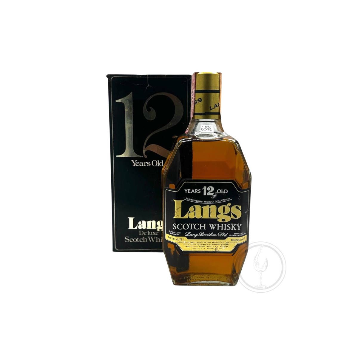 Lang Brothers - Scotch Whisky Langs 12 y 0,75 lt. + Box Gnudi Import - COD. 6392