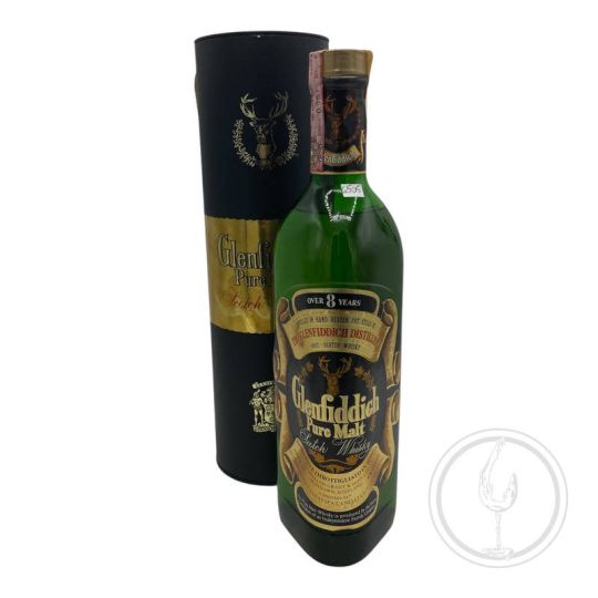 Glenfiddich - Pure Malt Scotch Whisky over 8 y 0,75 lt. + Box (old version) F.lli Gancia Import. - COD. 6505