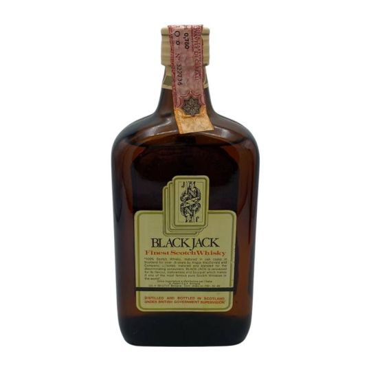 Angus Mac Donald - Finest Scotch Whisky Black Jack 5 y 0,75 lt. + Box G. Fabbri Import - COD. 6638
