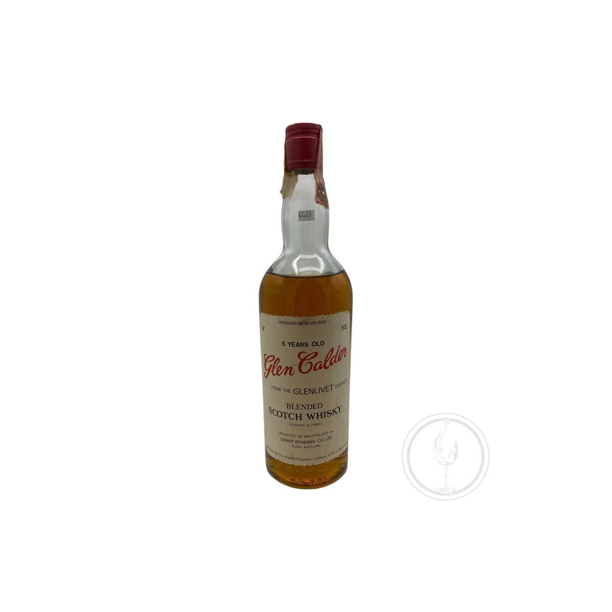 Glen Calder - Blended Scotch Whisky 5 y from the Glenlivet Discrict 0,75 lt. - COD. 6427
