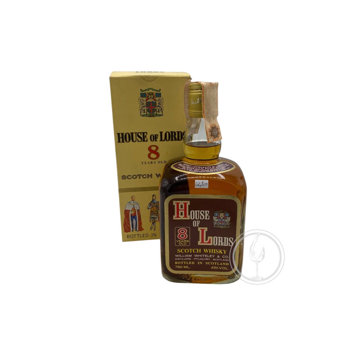 William Whiteley - Scotch Whisky House of Lords 8 y 0,75 lt. + Box SIS spa import - COD. 6480