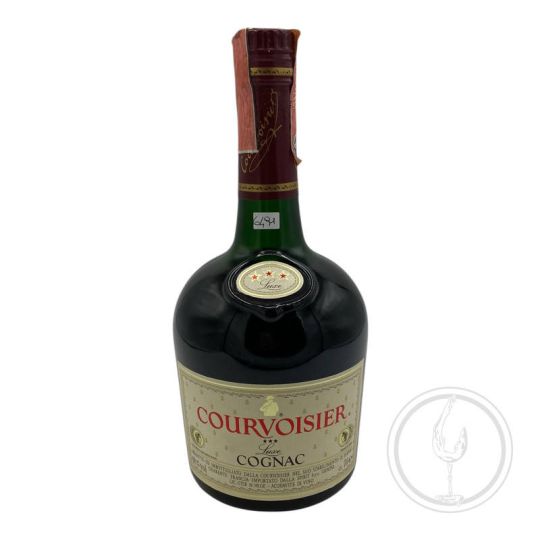 Vintage Bottle - Courvoisier Cognac Luxe 3 star 0,70 lt. + Box Spirit spa import - COD. 6491