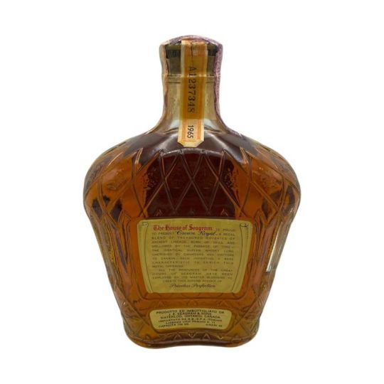 Joseph E. Seagram & Sons - Blended Canadian Whisky Crown Royal 1965 0,75 lt. - COD. 6655
