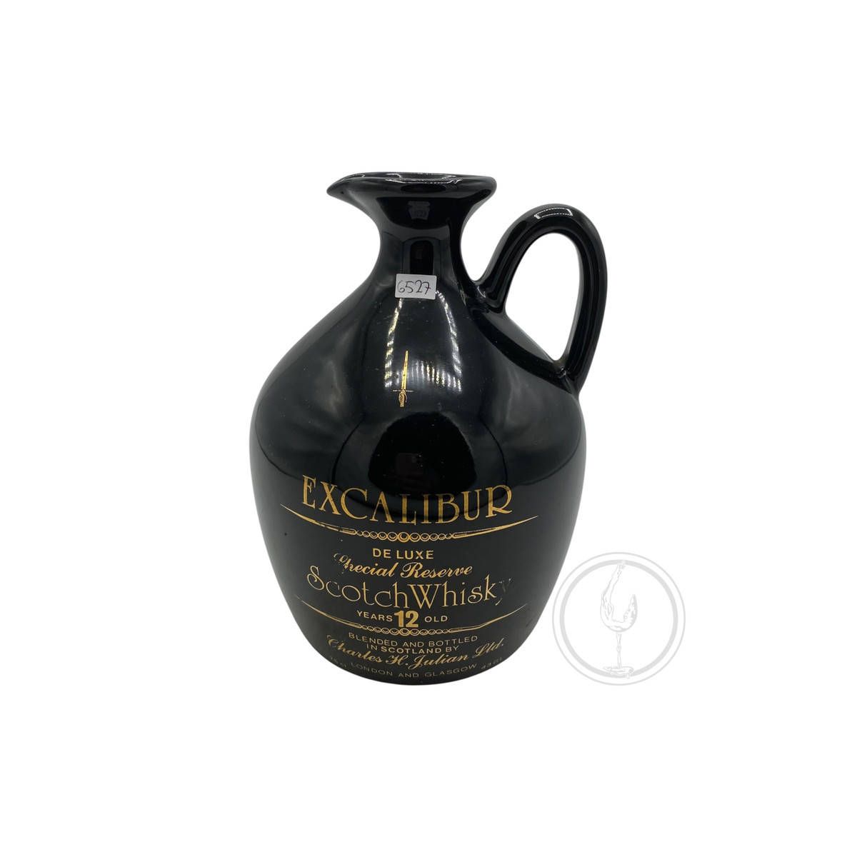 Vintage Bottle - Charles H. Julian ltd. De Luxe Special Reserve Scotch Whisky 12 y Excalibur Ceramic 0,75 lt. - COD. 6527
