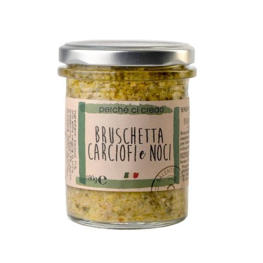 Perchè Ci Credo - Bruschetta Carciofi e Noci 180 gr.