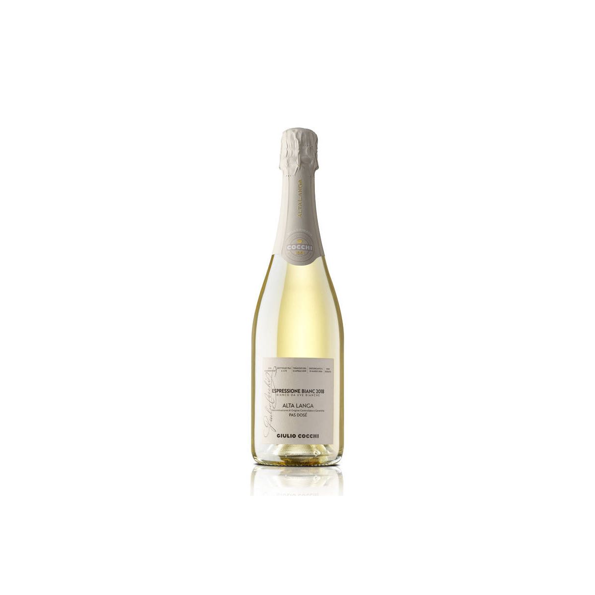 Cocchi - Altalanga DOCG Espressione Bianc 2018 Pas Dosè 0,75 lt.