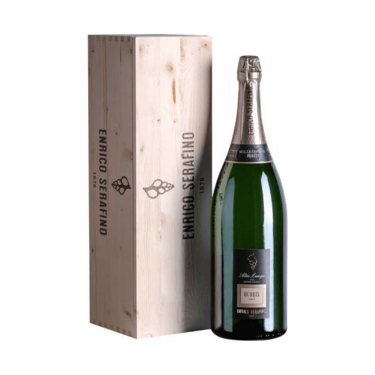 Enrico Serafino - Altalanga DOCG Oudeis Brut 2020 3 lt. JEROBOAM + Box Legno