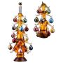 Distillerie Bonollo - Grappa Tete de Cuvee Capricci d'Arte Vetro Soffiato Magico Natale Albero di Natale 0,35 lt.