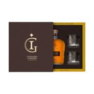 Marzadro - Confezione Cristallo con Grappa Riserva di Amarone Giare + 2 Calici  0,70 lt.