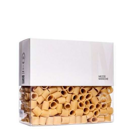 Mancini Pastificio Agricolo - Pasta di Semola di Grano Duro Mezze Maniche 1 kg.