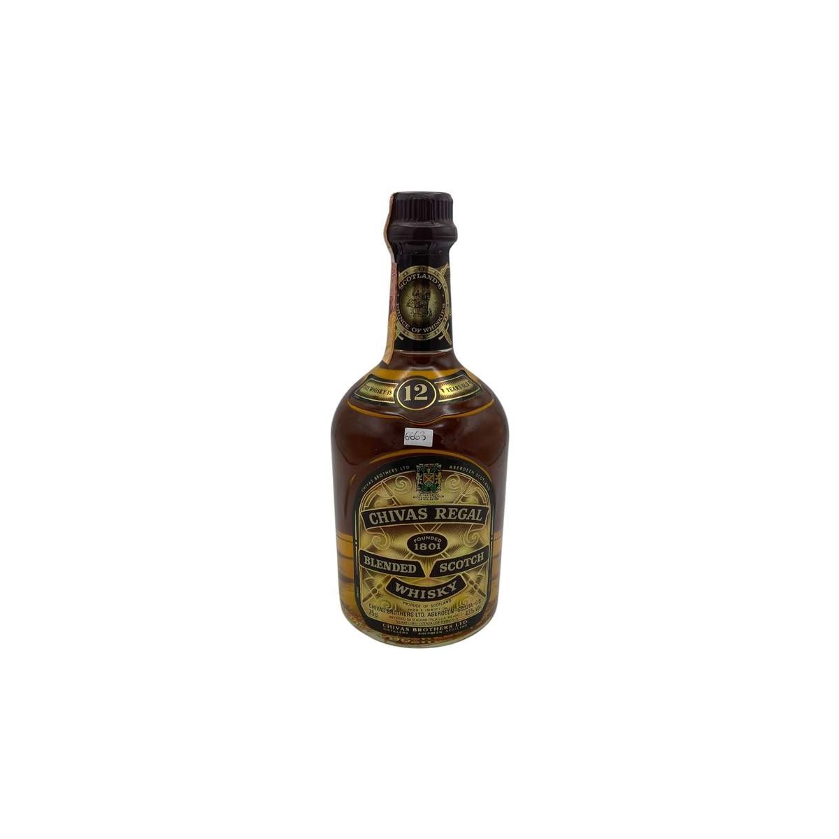 Chivas Brothers Ltd. - Chivas Regal Blended Scotch Whisky 12 y 0,75 lt. (old version) - COD. 6663