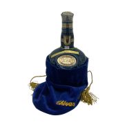 Vintage Bottle - Chivas Brothers Blended Scotch Whisky Royal Salute 21 Years Old Blue Bottle 0,70 lt. LOW LEVEL - COD. 6661