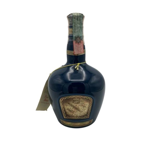 Vintage Bottle - Chivas Brothers Blended Scotch Whisky Royal Salute 21 Years Old Blue Bottle 0,70 lt. LOW LEVEL - COD. 6661