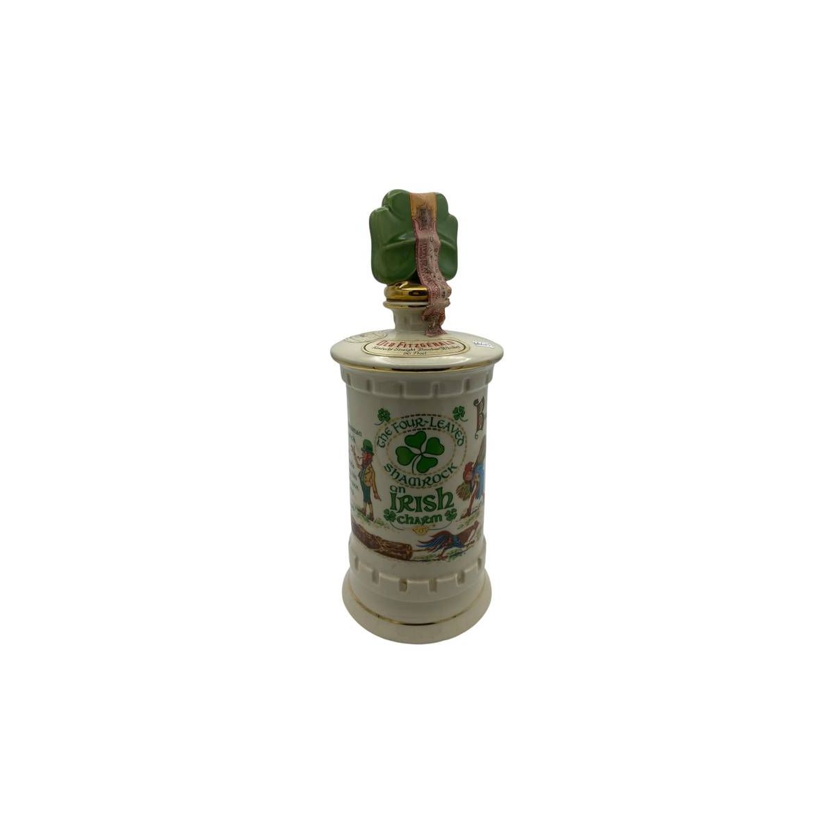 Vintage Bottle - Old Fitzgerald Kentucky Straight Bourbon Whiskey 6 y 86 proof Ceramic 0,76 lt. - COD. 6665