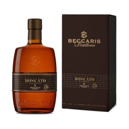 Beccaris - Linea Stravecchia Grappa Moscato Riserva Anniversario 70 anni 0,70 lt. + Box
