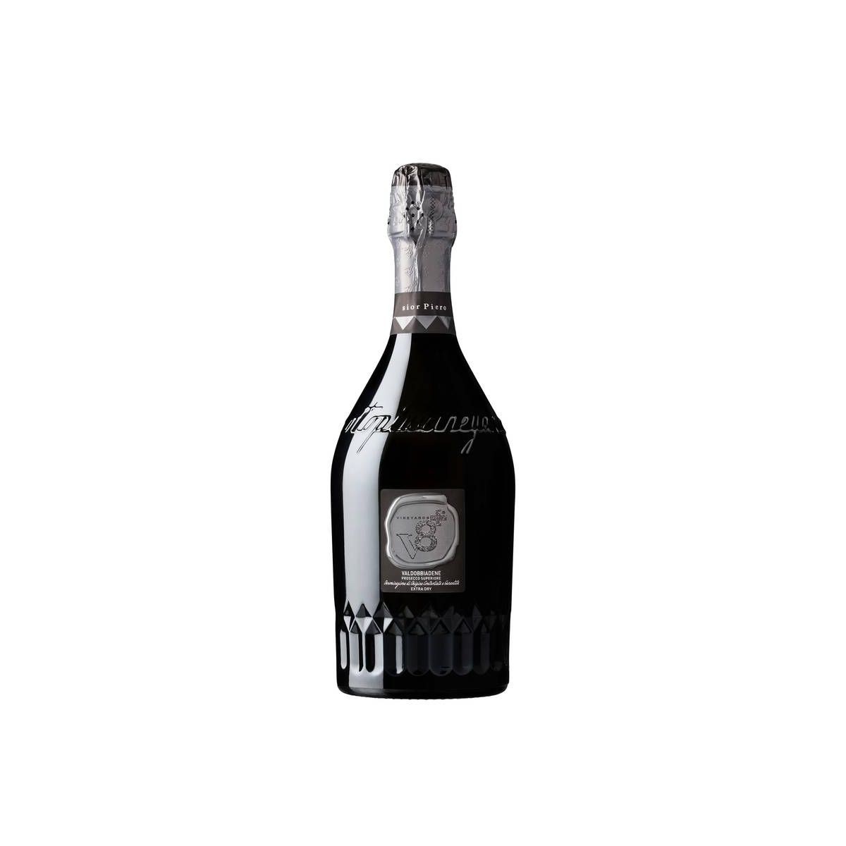 V8+ - Valdobbiadene Prosecco Superiore DOCG Sior Piero Extra Dry 0,75 lt.