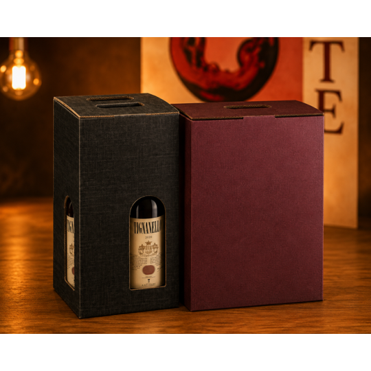 Box in Cartone Portabottiglie (diversi formati) - Enoteca Bevi Bene