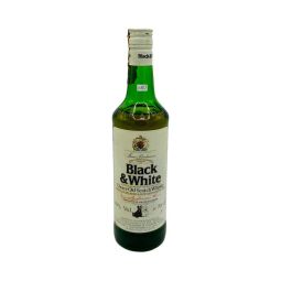 Vintage Bottle - Glentauchers Distillery Choice Old Scotch Whisky Black & White 0,70 lt. - COD. 5883
